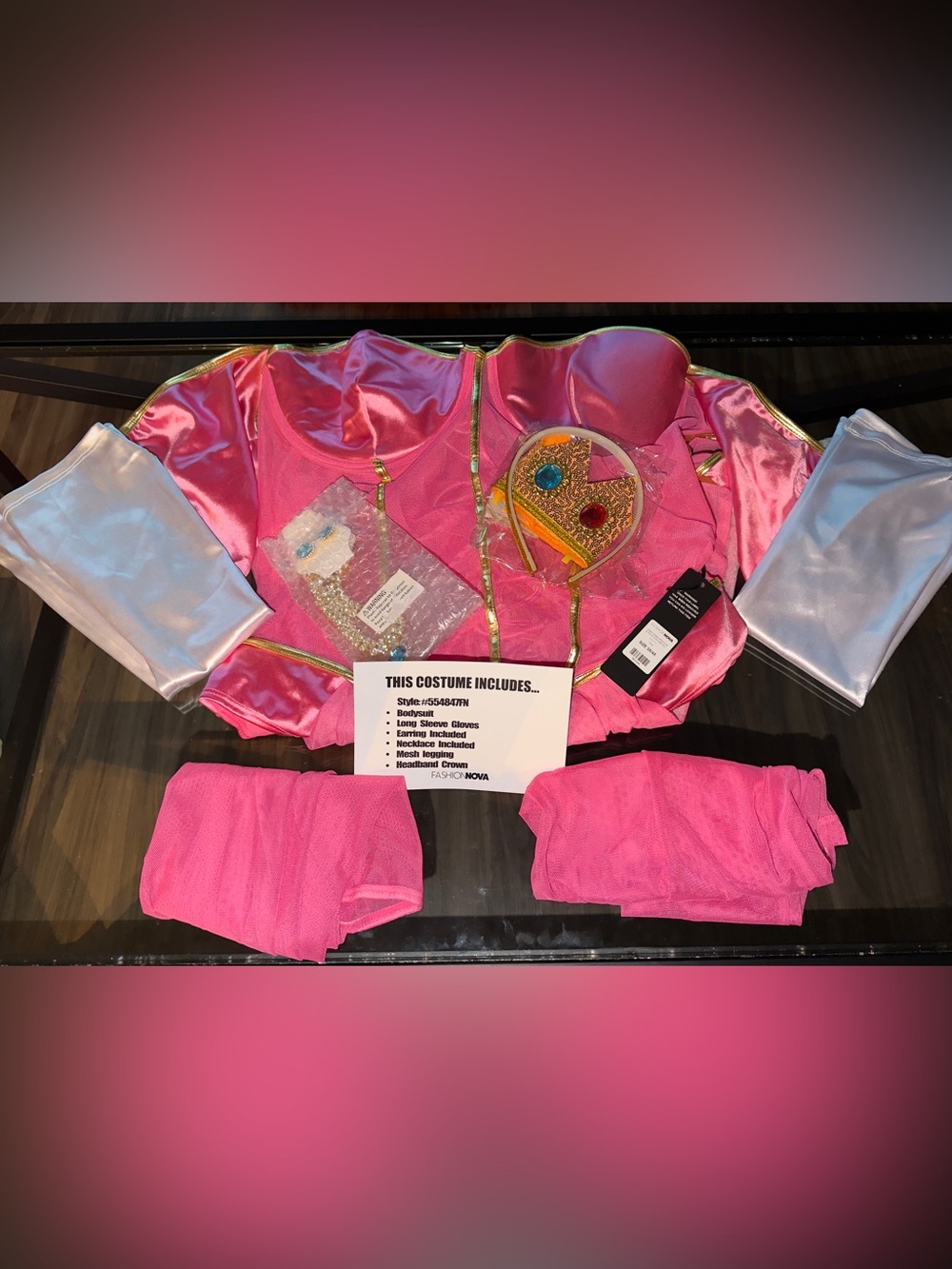 Fashion Nova “Princess Peach” Halloween Costume